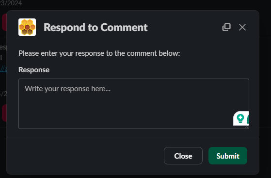 Respond